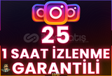 ⭐️ [GARANTİLİ] 25 İNSTAGRAM CANLI İZLENME ⭐