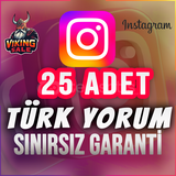 ⭐️ [GARANTİLİ] 25 İNSTAGRAM İSTEDİĞİNİZ YORUM ⭐