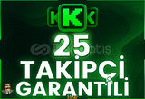 ⭐️ [GARANTİLİ] 25 KİCK TAKİPÇİ ⭐