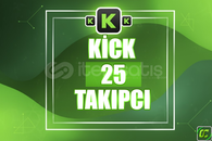 ⭐️ [GARANTİLİ] 25 KİCK TAKİPÇİ ⭐