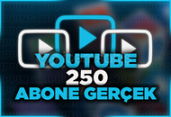 [GARANTİLİ] 250 ABONE ORGANİK YOUTUBE