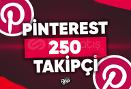 ⭐[GARANTİLİ] 250 Adet Pinterest Takipçi
