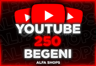  ⭐(GARANTİLİ) 250 BEĞENİ YOUTUBE