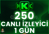 ⭐️ [GARANTİLİ] 250 CANLI YAYIN İZLENME 1 GÜN ⭐