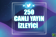 ⭐️ [GARANTİLİ] 250 CANLI YAYIN İZLENME 1 SAAT⭐