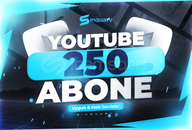 ⭐[GARANTİLİ] 250 GERÇEK ABONE YOUTUBE