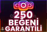 ⭐️ [GARANTİLİ] 250 İNSTAGRAM BEĞENİ⭐