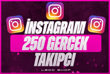 [GARANTİLİ] +250 İNSTAGRAM GERÇEK TAKİPÇİ