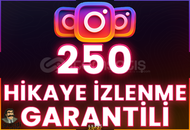 ⭐️ [GARANTİLİ] 250 İNSTAGRAM HİKAYE İZLENME ⭐