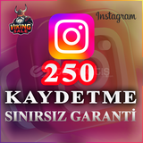 ⭐️ [GARANTİLİ] 250 İNSTAGRAM KAYDETME ⭐