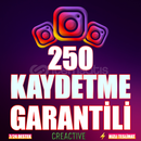 ⭐️ [GARANTİLİ] 250 İNSTAGRAM KAYDETME ⭐