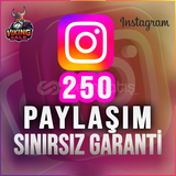 ⭐️ [GARANTİLİ] 250 İNSTAGRAM PAYLAŞIM ⭐