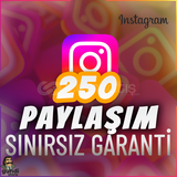 ⭐️[GARANTİLİ] 250 İNSTAGRAM PAYLAŞIM ⭐