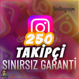 ⭐️[GARANTİLİ] 250 İNSTAGRAM TAKİPÇİ ⭐