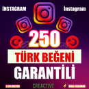 ⭐️ [GARANTİLİ] 250 İNSTAGRAM TÜRK BEĞENİ ⭐