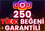 ⭐️ [GARANTİLİ] 250 İNSTAGRAM TÜRK BEĞENİ ⭐