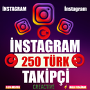 ⭐️ [GARANTİLİ] 250 İNSTAGRAM TÜRK TAKİPÇİ ⭐