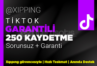 GARANTİLİ | 250 KAYDETME TİKTOK