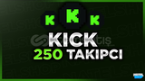 ⭐️[GARANTİLİ] 250 KİCK TAKİPÇİ | KALİTELİ⭐️