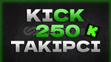 ⭐️[GARANTİLİ] 250 KİCK TAKİPÇİ | KALİTELİ ⭐️
