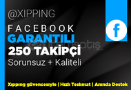 GARANTİLİ | 250 TAKİPÇİ FACEBOOK | KALİTELİ