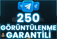 ⭐️ [GARANTİLİ] 250 TELEGRAM GÖRÜNTÜLENME ⭐