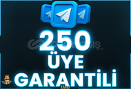 ⭐️ [DÜŞÜŞSÜZ!] 250 TELEGRAM ÜYE ⭐