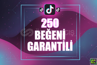 ⭐️ [GARANTİLİ] 250 TİKTOK BEĞENİ ⭐
