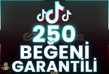 ⭐️ [GARANTİLİ] 250 TİKTOK BEĞENİ ⭐