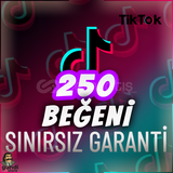 ⭐️ [GARANTİLİ] 250 TİKTOK BEĞENME ⭐