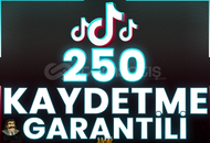 ⭐️ [GARANTİLİ] 250 TİKTOK KAYDETME ⭐
