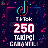 ⭐️ [GARANTİLİ] 250 TİKTOK TAKİPÇİ ⭐