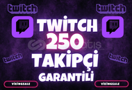 ⭐️ [GARANTİLİ] 250 TWİTCH TAKİPÇİ⭐
