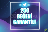 ⭐️ [GARANTİLİ] 250 TWİTTER BEĞENİ ⭐