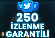 ⭐️ [GARANTİLİ] 250 TWİTTER İZLENME ⭐