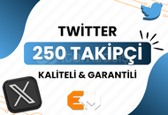 ⭐️ [GARANTİLİ] 250 TWİTTER TAKİPÇİ ⭐