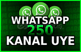 ⭐[GARANTILI] 250 WHATSAPP KANAL UYESI⭐