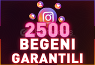 ⚡[GARANTİLİ] 2500 INSTAGRAM BEĞENI⚡
