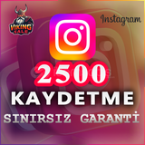 ⭐️ [GARANTİLİ] 2500 İNSTAGRAM KAYDETME ⭐