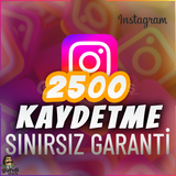 ⭐️[GARANTİLİ] 2500 İNSTAGRAM KAYDETME ⭐