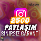 ⭐️[GARANTİLİ] 2500 İNSTAGRAM PAYLAŞIM ⭐