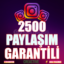 ⭐️ [GARANTİLİ] 2500 İNSTAGRAM PAYLAŞIM ⭐