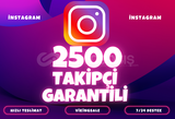 ⭐️ [GARANTİLİ] 2500 İNSTAGRAM TAKİPÇİ ⭐