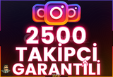 ⭐️ [GARANTİLİ] 2500 İNSTAGRAM TAKİPÇİ ⭐
