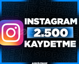 ⭐️[GARANTİLİ]⭐️ 2.500 Kaydetme | Instagram