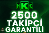 ⭐️ [GARANTİLİ] 2500 KİCK TAKİPÇİ ⭐