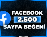 ⭐️[GARANTİLİ]⭐️ 2.500 Sayfa Beğeni | Facebook