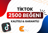 ⭐️ [GARANTİLİ] 2500 TİKTOK BEĞENİ ⭐