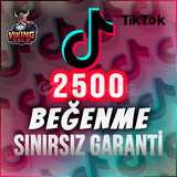 ⭐️ [GARANTİLİ] 2500 TİKTOK BEĞENİ ⭐