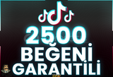 ⭐️ [GARANTİLİ] 2500 TİKTOK BEĞENİ ⭐